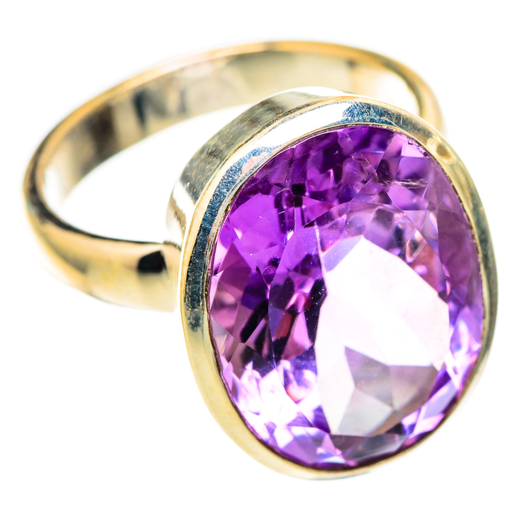 Amethyst Rings handcrafted by Ana Silver Co - RING117191 - Photo 2