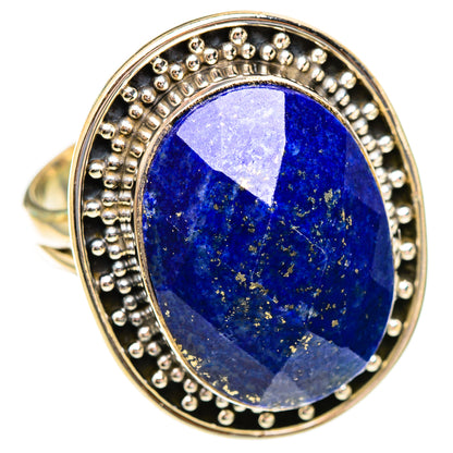 Lapis Lazuli Rings handcrafted by Ana Silver Co - RING117205 - Photo 2