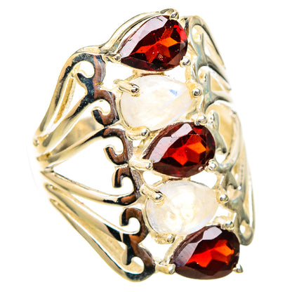 Garnet Rings handcrafted by Ana Silver Co - RING117212 - Photo 2