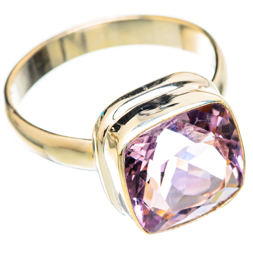Pink Amethyst Rings handcrafted by Ana Silver Co - RING117217 - Photo 2