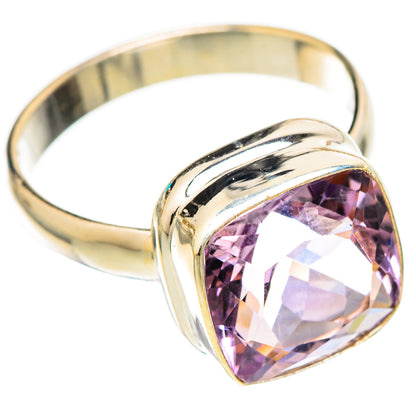 Pink Amethyst Rings handcrafted by Ana Silver Co - RING117217 - Photo 2