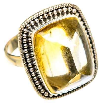 Citrine Rings handcrafted by Ana Silver Co - RING117239 - Photo 2