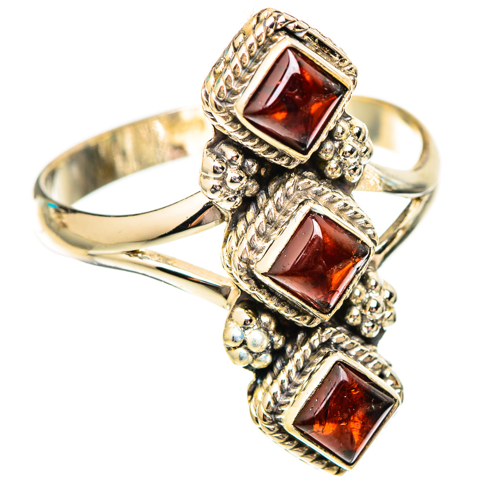 Garnet Rings handcrafted by Ana Silver Co - RING117241 - Photo 2