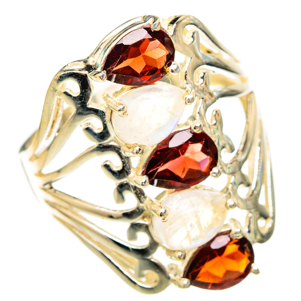Garnet Rings handcrafted by Ana Silver Co - RING117242 - Photo 2