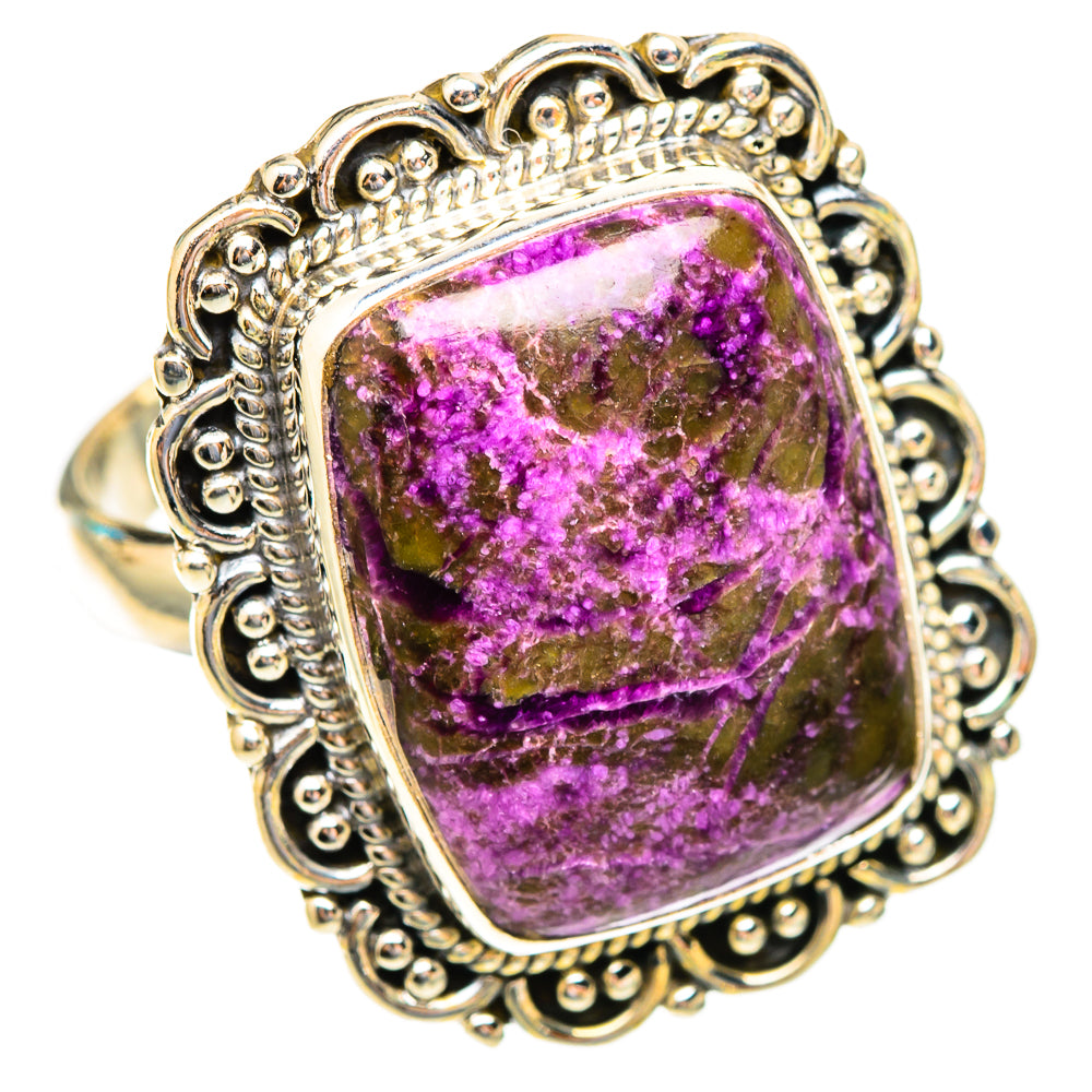 Stichtite Rings handcrafted by Ana Silver Co - RING117245 - Photo 2