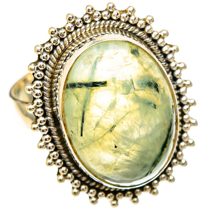 Prehnite Rings handcrafted by Ana Silver Co - RING117263 - Photo 2