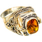 Mandarin Citrine Rings handcrafted by Ana Silver Co - RING117266 - Photo 2