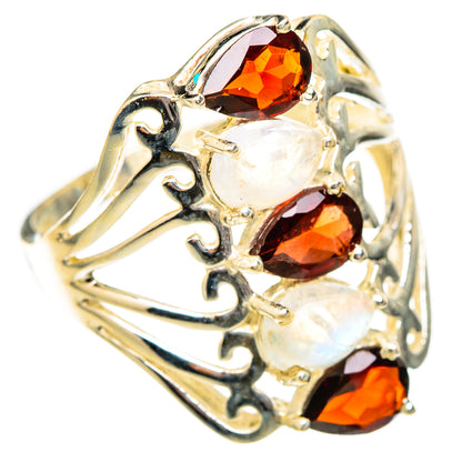 Garnet Rings handcrafted by Ana Silver Co - RING117267 - Photo 2