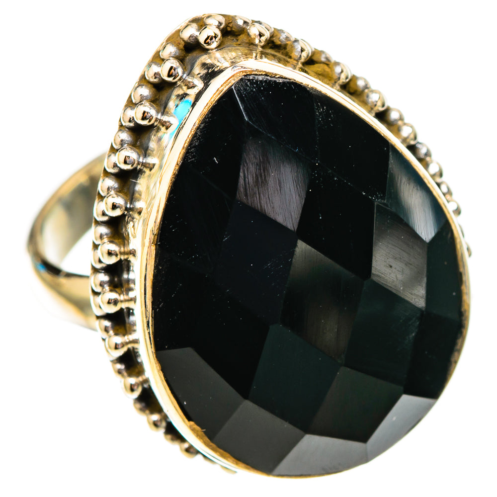 Black Onyx Rings handcrafted by Ana Silver Co - RING117274 - Photo 2