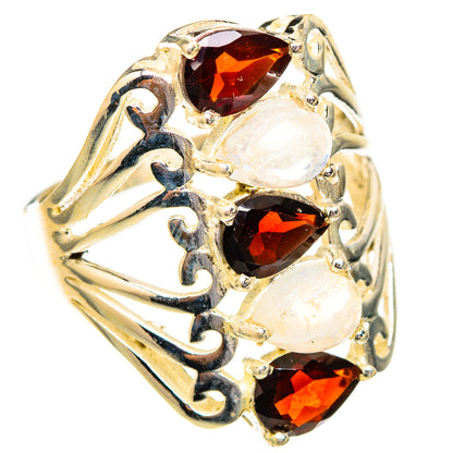 Garnet Rings handcrafted by Ana Silver Co - RING117294 - Photo 2