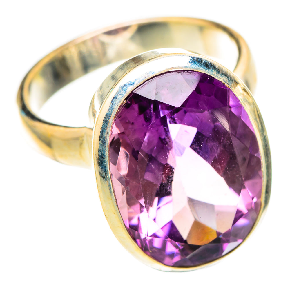 Amethyst Rings handcrafted by Ana Silver Co - RING117297 - Photo 2
