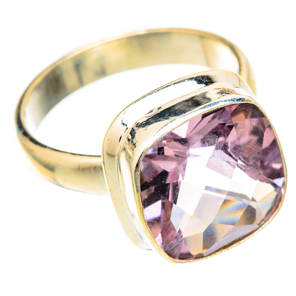 Pink Amethyst Rings handcrafted by Ana Silver Co - RING117299 - Photo 2