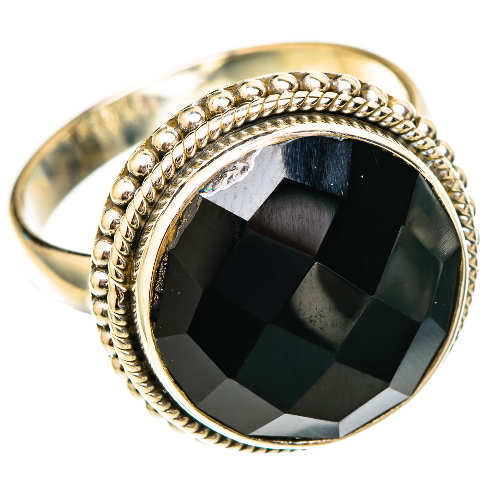 Black Onyx Rings handcrafted by Ana Silver Co - RING117300 - Photo 2