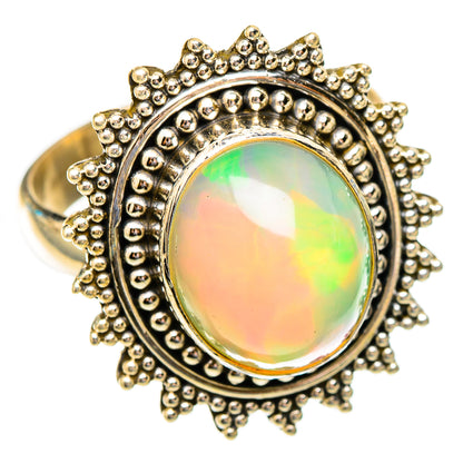 Ethiopian Opal Rings handcrafted by Ana Silver Co - RING117308 - Photo 2