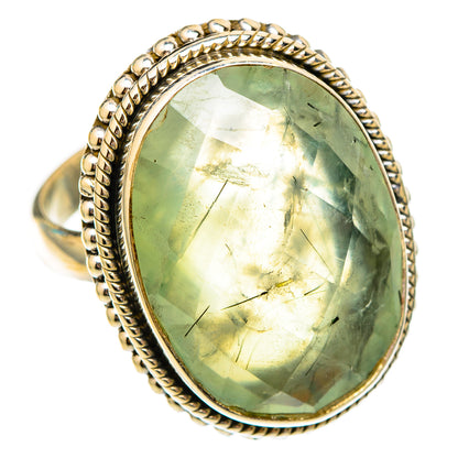 Prehnite Rings handcrafted by Ana Silver Co - RING117317 - Photo 2