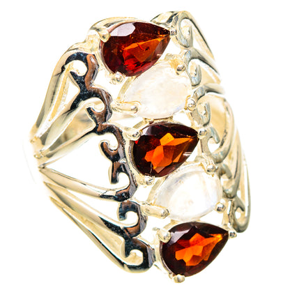 Garnet Rings handcrafted by Ana Silver Co - RING117321 - Photo 2