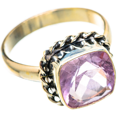 Pink Amethyst Rings handcrafted by Ana Silver Co - RING117322 - Photo 2
