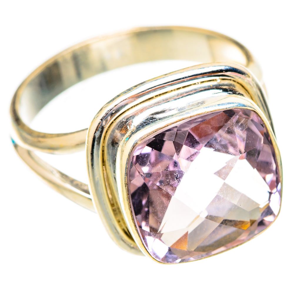 Pink Amethyst Rings handcrafted by Ana Silver Co - RING117325 - Photo 2