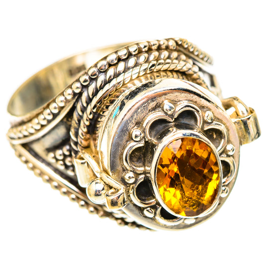 Mandarin Citrine Rings handcrafted by Ana Silver Co - RING117344 - Photo 2