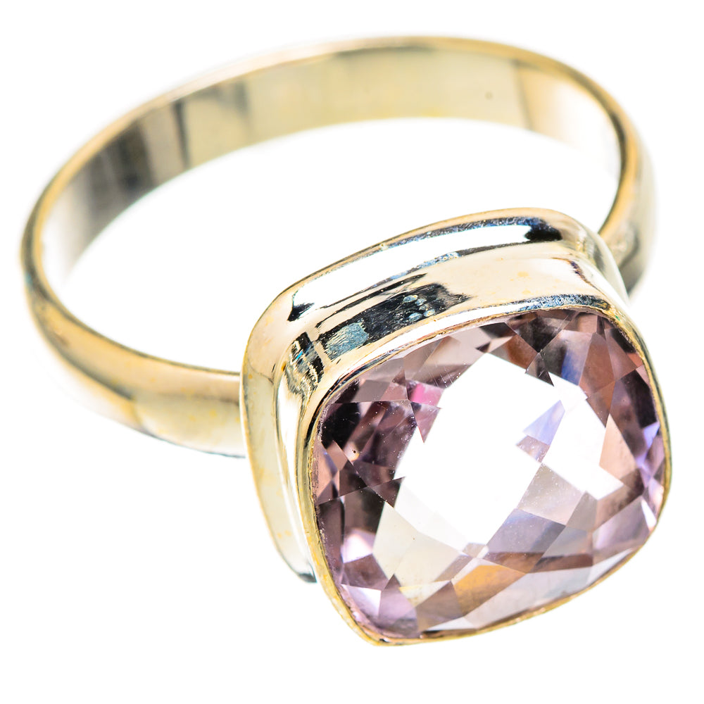 Pink Amethyst Rings handcrafted by Ana Silver Co - RING117348 - Photo 2