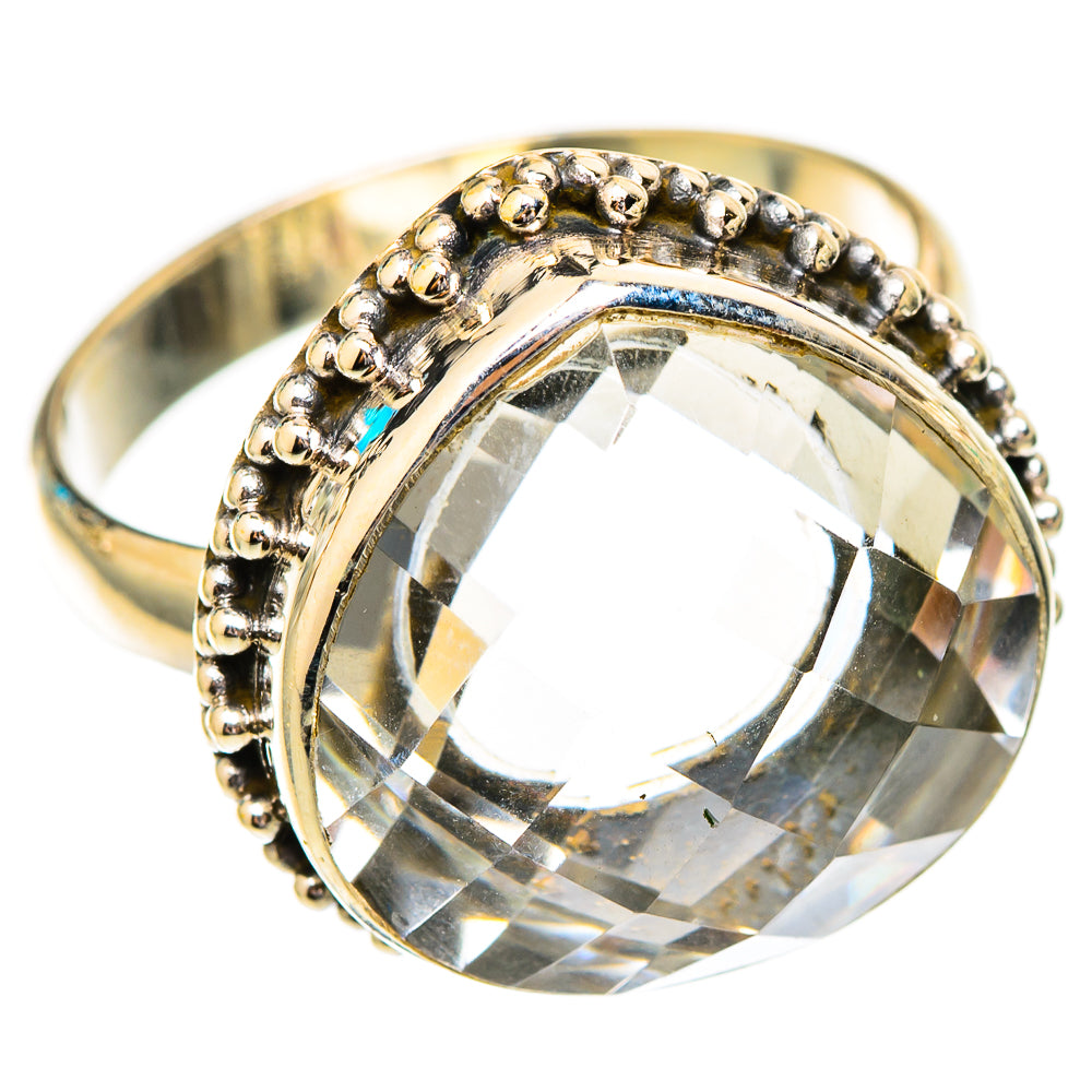 White Quartz Rings handcrafted by Ana Silver Co - RING117356 - Photo 2