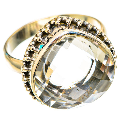 White Quartz Rings handcrafted by Ana Silver Co - RING117356 - Photo 2