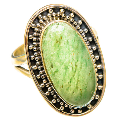 Prehnite Rings handcrafted by Ana Silver Co - RING117361 - Photo 2