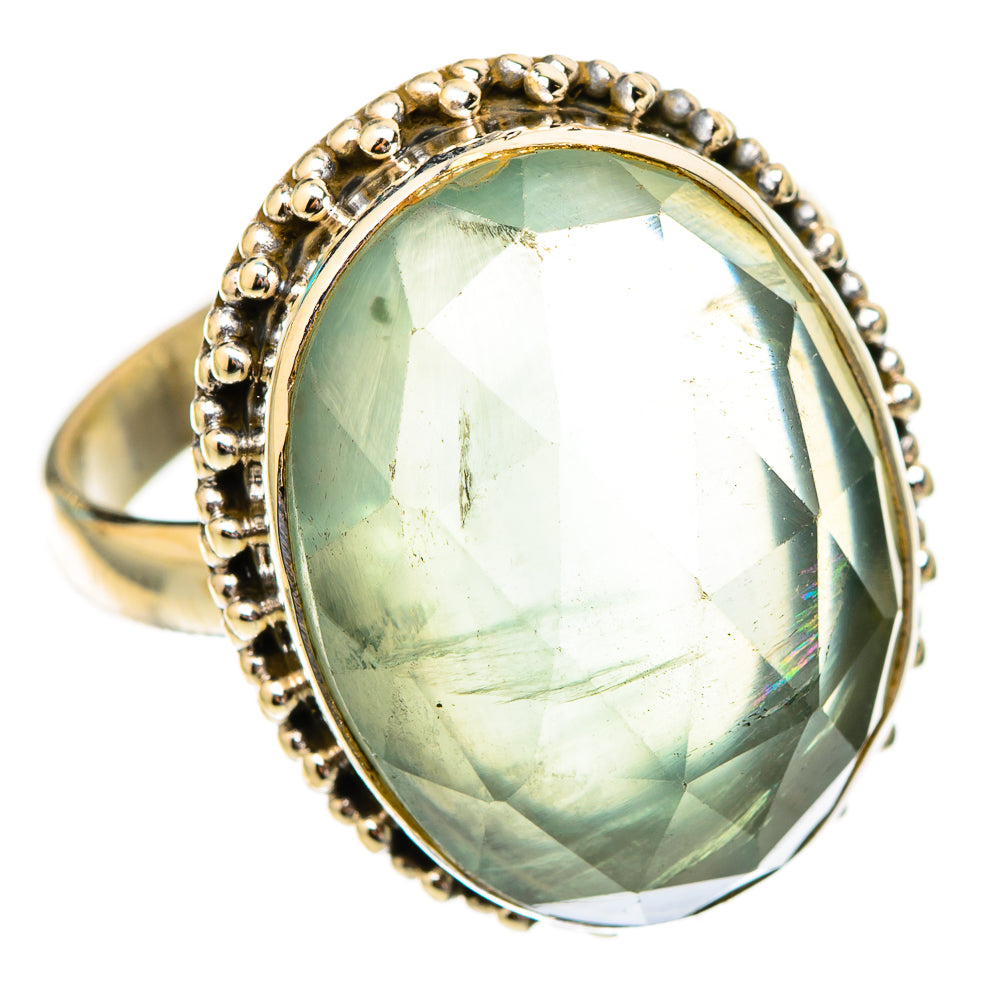 Aqua Chalcedony Rings handcrafted by Ana Silver Co - RING117363 - Photo 2