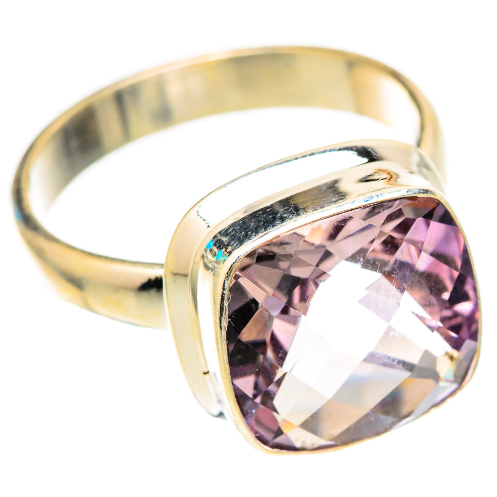 Pink Amethyst Rings handcrafted by Ana Silver Co - RING117369 - Photo 2