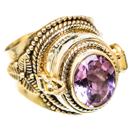 Pink Amethyst Rings handcrafted by Ana Silver Co - RING117387 - Photo 2