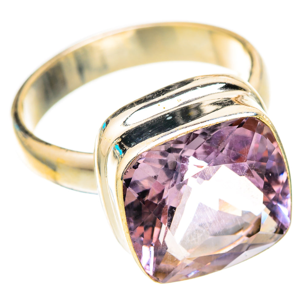 Pink Amethyst Rings handcrafted by Ana Silver Co - RING117389 - Photo 2
