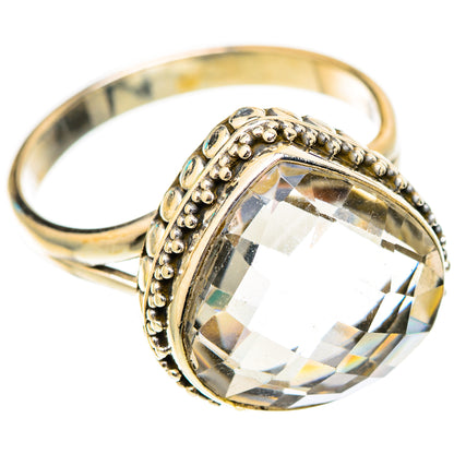 White Quartz Rings handcrafted by Ana Silver Co - RING117397 - Photo 2