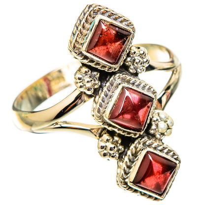 Garnet Rings handcrafted by Ana Silver Co - RING117416 - Photo 2