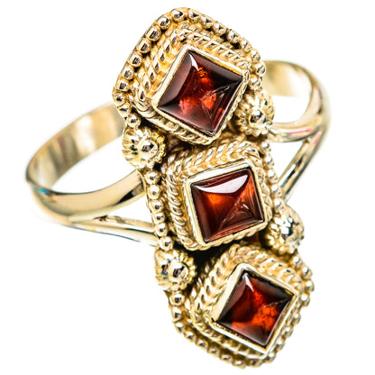 Garnet Rings handcrafted by Ana Silver Co - RING117443 - Photo 2