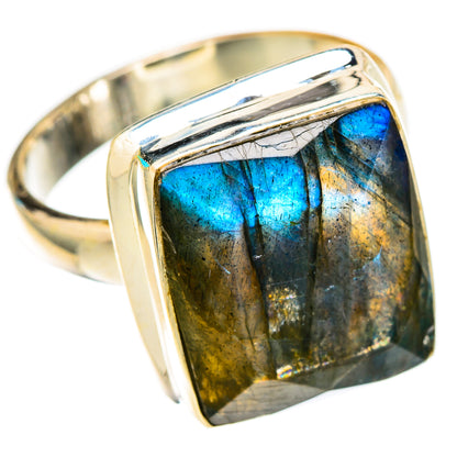 Labradorite Rings handcrafted by Ana Silver Co - RING117462 - Photo 2