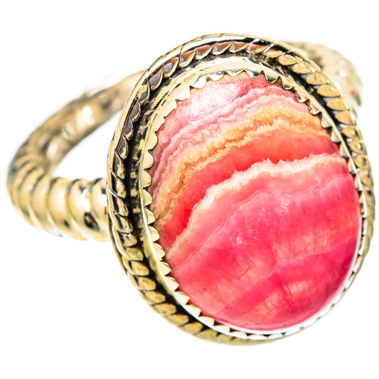 Rhodochrosite Rings handcrafted by Ana Silver Co - RING117470 - Photo 2