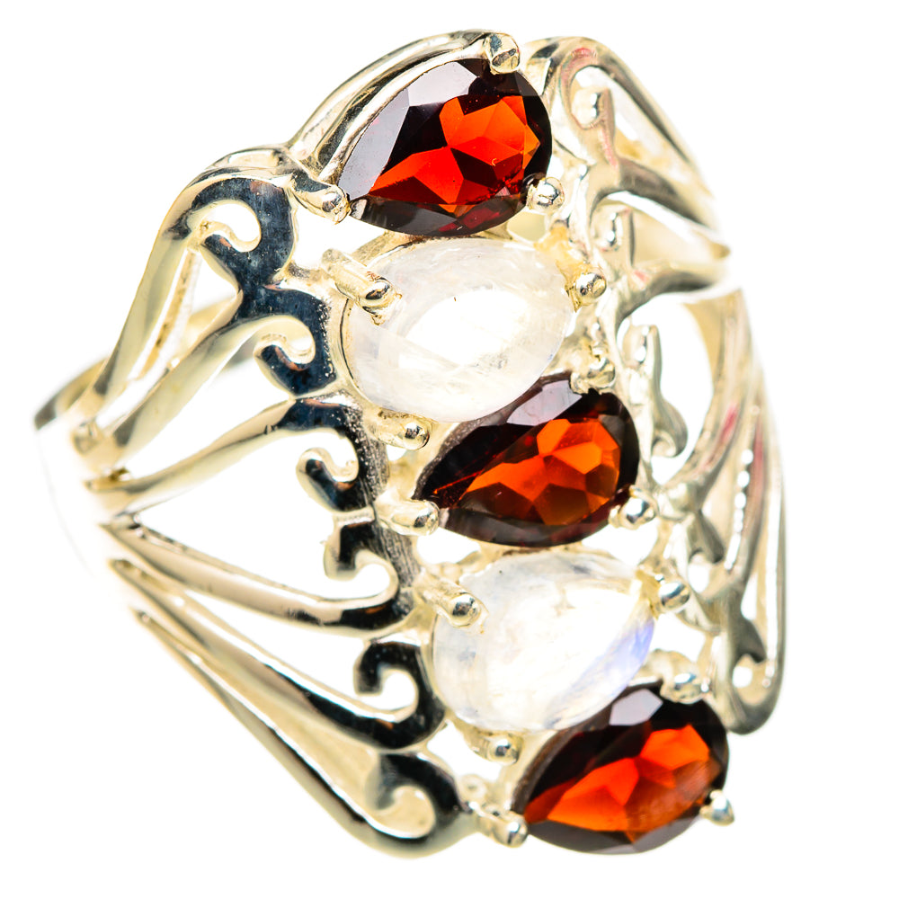 Garnet Rings handcrafted by Ana Silver Co - RING117472 - Photo 2