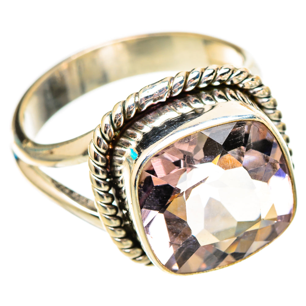 Pink Amethyst Rings handcrafted by Ana Silver Co - RING117500 - Photo 2