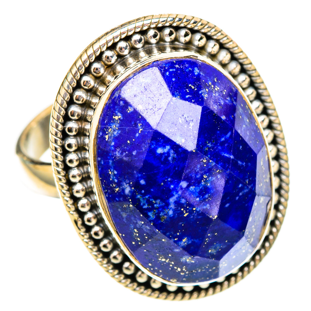 Lapis Lazuli Rings handcrafted by Ana Silver Co - RING117514 - Photo 2