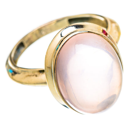 Rose Quartz Rings handcrafted by Ana Silver Co - RING117520 - Photo 2