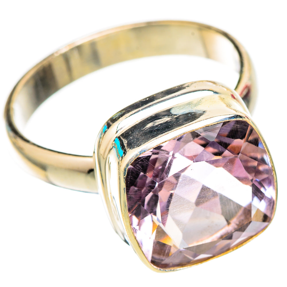 Pink Amethyst Rings handcrafted by Ana Silver Co - RING117524 - Photo 2