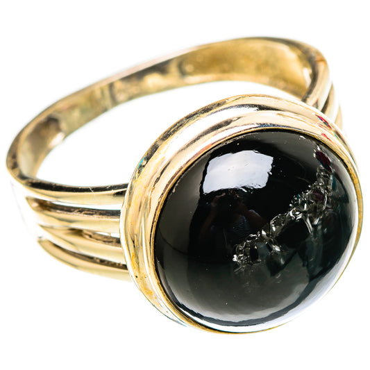 Black Onyx Rings handcrafted by Ana Silver Co - RING117527 - Photo 2