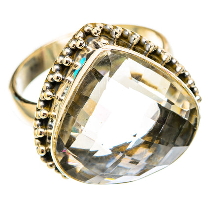 White Quartz Rings handcrafted by Ana Silver Co - RING117538 - Photo 2