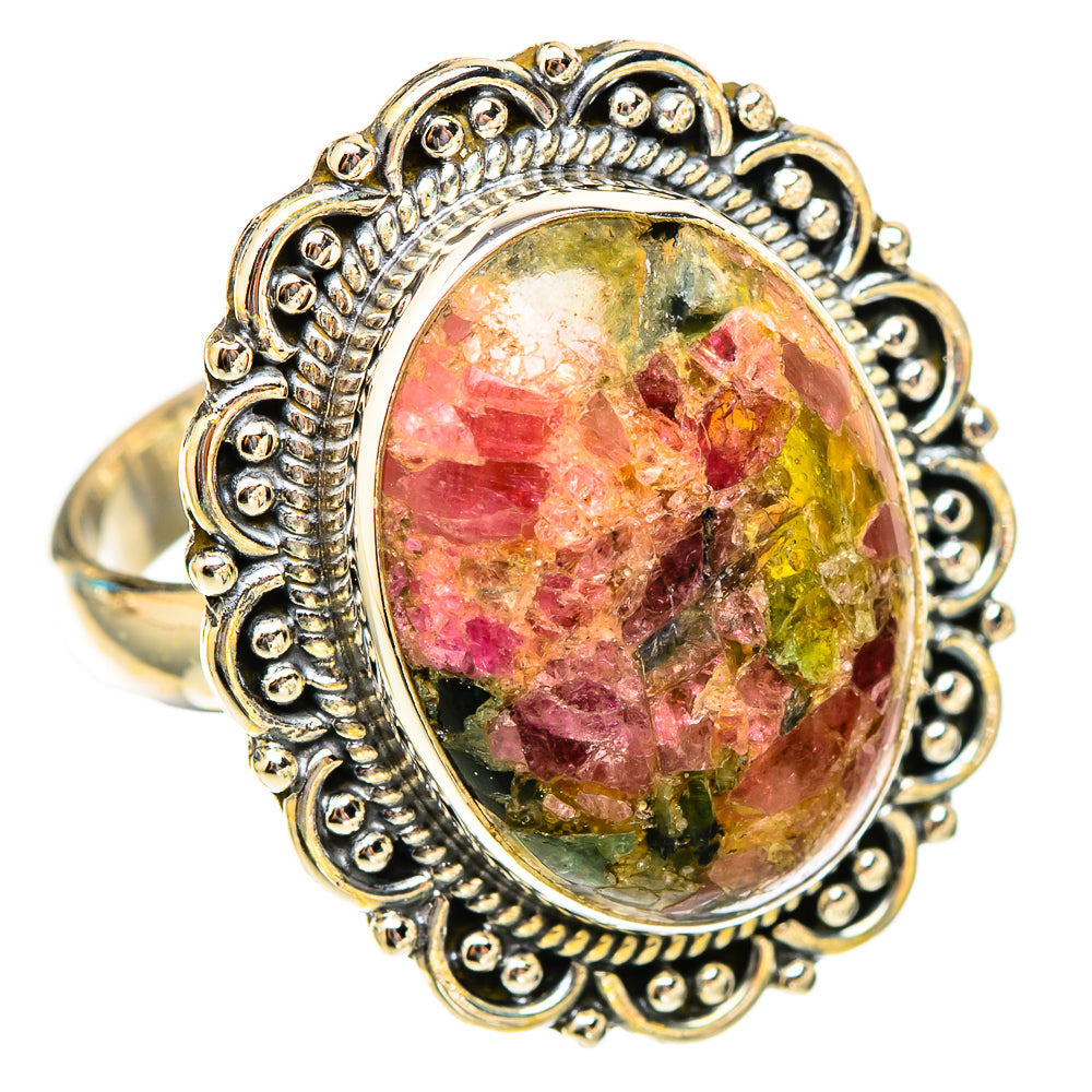 Tourmaline Rings handcrafted by Ana Silver Co - RING117544 - Photo 2
