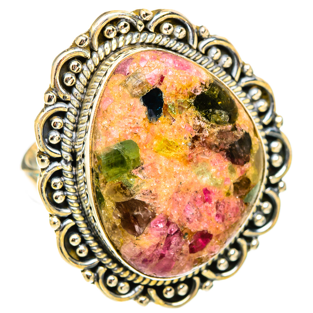 Tourmaline Rings handcrafted by Ana Silver Co - RING117545 - Photo 2