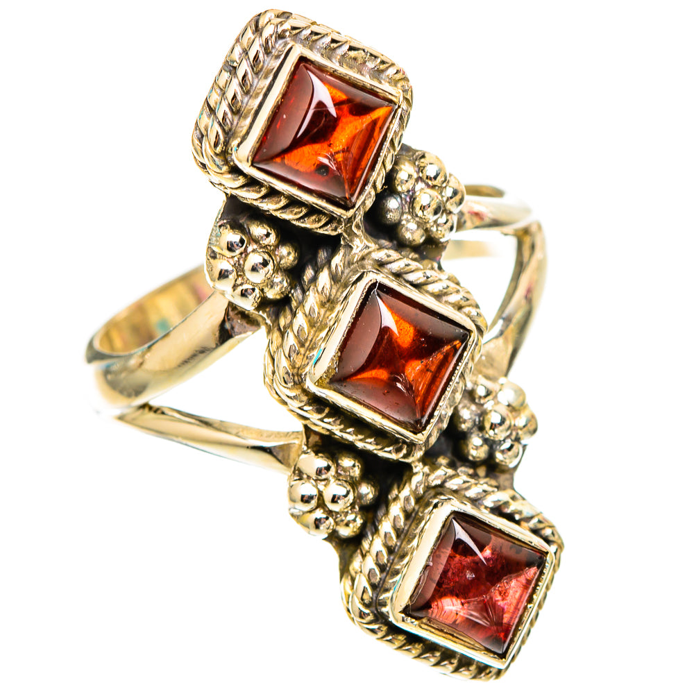 Garnet Rings handcrafted by Ana Silver Co - RING117546 - Photo 2