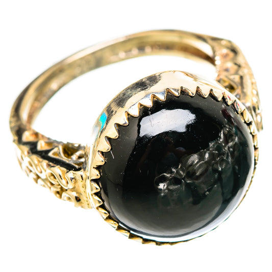 Black Onyx Rings handcrafted by Ana Silver Co - RING117551 - Photo 2