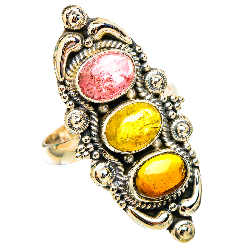 Tourmaline Rings handcrafted by Ana Silver Co - RING117559 - Photo 2
