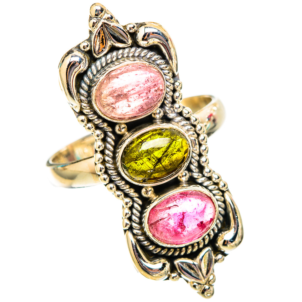 Tourmaline Rings handcrafted by Ana Silver Co - RING117560 - Photo 2