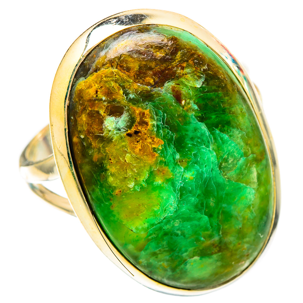 Peruvian Opal Rings handcrafted by Ana Silver Co - RING117575 - Photo 2